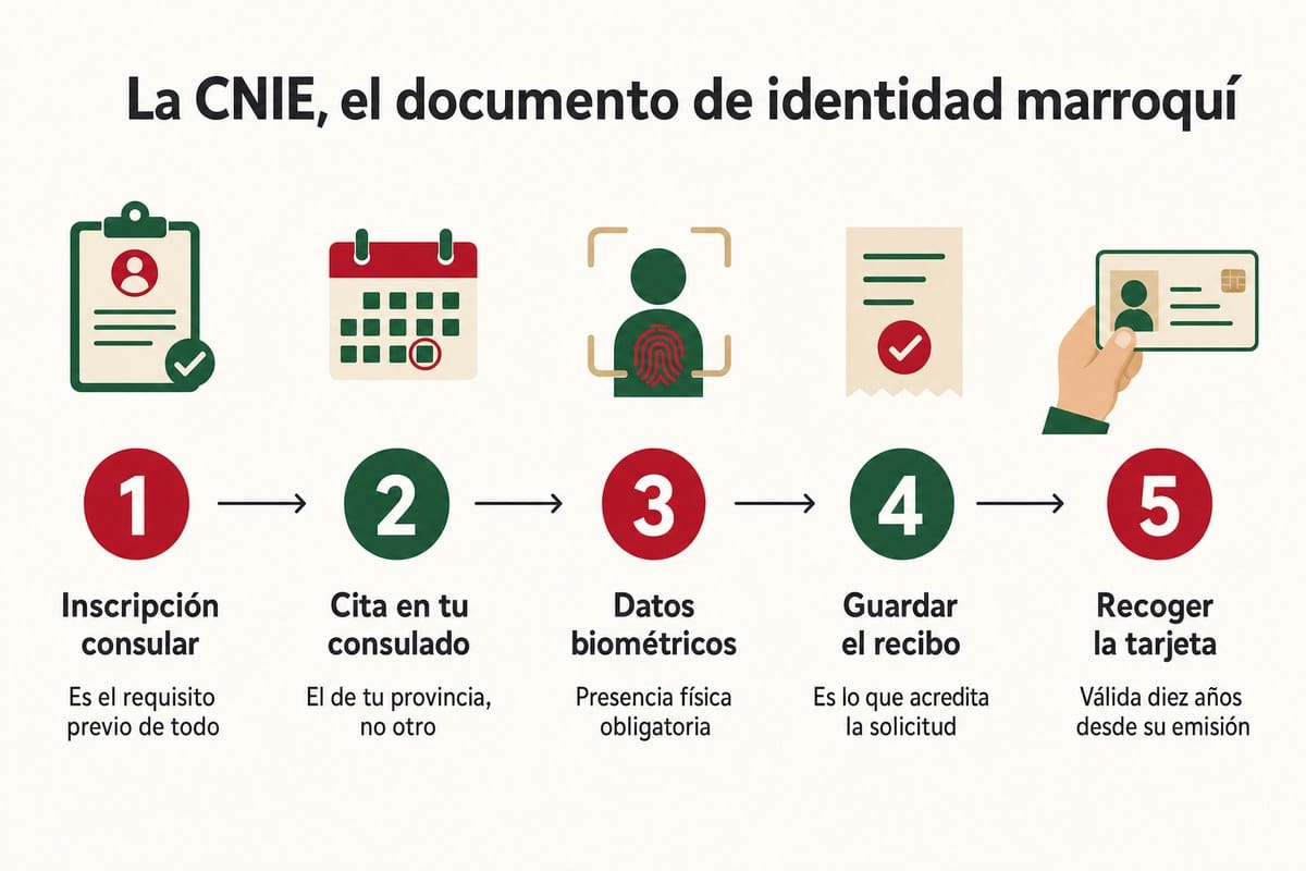 La CNIE, el documento de identidad marroquí