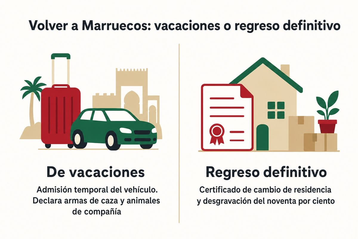 Volver a Marruecos: vacaciones o regreso definitivo