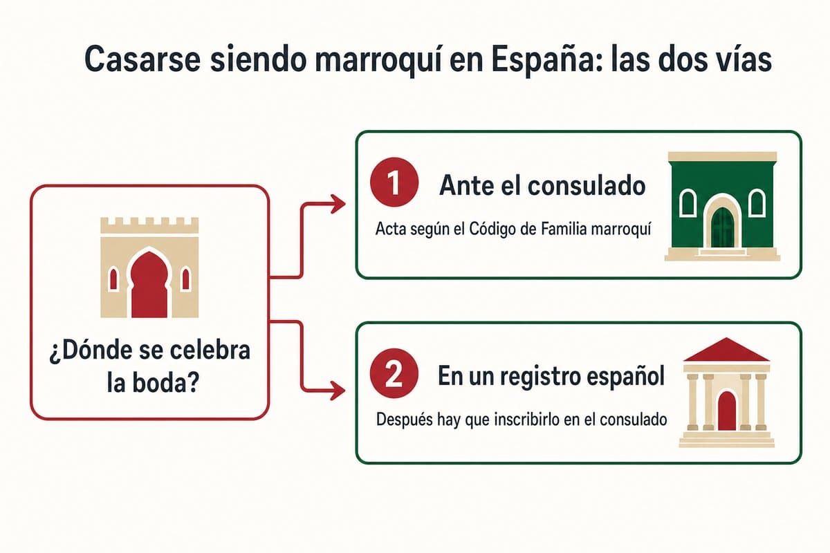 Casarse siendo marroquí en España: las dos vías