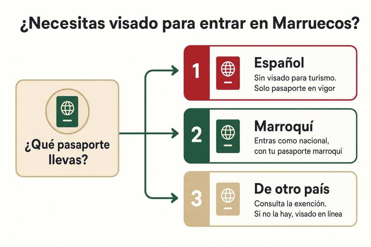 ¿Necesitas visado para entrar en Marruecos?